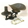 Image 1 : Cast iron mail box and scales