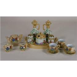 Japanese child's china tea set