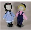 Image 1 : Pr. Amish boy and girl cloth dolls