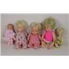 Image 1 : Five various plastic dolls