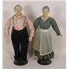 Image 1 : Two 18 inch ceramic dolls
