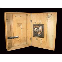 HSB and Co. Cruso Wood Cabinet