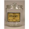 Image 1 : Coors Malted Milk Glass Store Jar