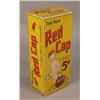 Image 1 : The New Red Cap Embossed Tin Sign