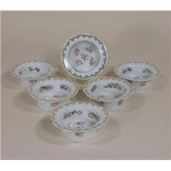 Six Royal Austria custard dishes