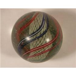 Candy stripe swirl, 2 inch marble