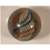 Image 1 : Candy stripe swirl, 2 inch marble