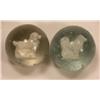 Image 1 : Two Sulfite marbles, Shepard and Collie