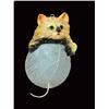 Image 1 : Kitten with ball string holder