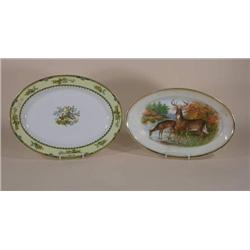 Two platters including one Noritake