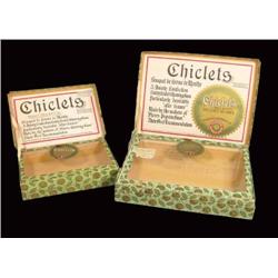 Two Chicklet Gum Boxes