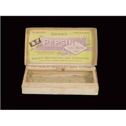 Adams Pepsin Gum Box
