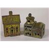 Image 1 : Two cast Iron house banks