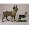 Image 1 : Two Boston Terrier cast iron door stops