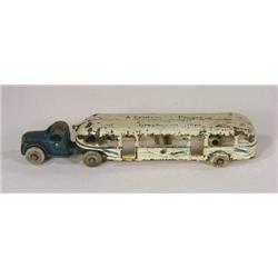 Arcade cast iron Greyhound Lines Bus