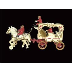 Kenton N.O.S. cast iron Circus wagon