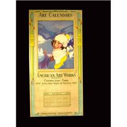 1931 American Art Works Calendar