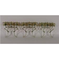 Three sets of harness bells