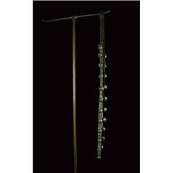 Twenty two rivited brass sleigh bells