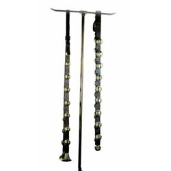 Two sets of sleigh bells, both keyed