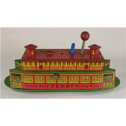 Sandy Andy tin wind-up ferry boat