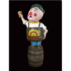Brickwood Paper Mache adver. Figure