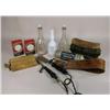 Image 1 : Selection of misc. barber shop items