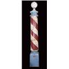 Image 1 : Cast Iron barber pole, 8 Foot tall