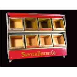 Sawyer Biscuit Co. store dispenser