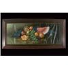 Image 1 : Still print in oak frame of fruit scene