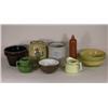 Image 1 : Eight various pieces of stoneware