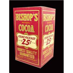 Bishops National Cocoa Tin Store Bin