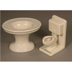 Salesman Sample Toilet and Sink