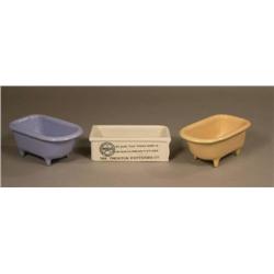 Three Salesman Sample Bathtubs