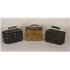 Image 1 : Three old lunch boxes