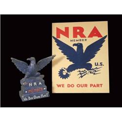 NRA Member Eagle Figure