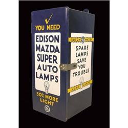 Mazda Lamps Store Cabinet