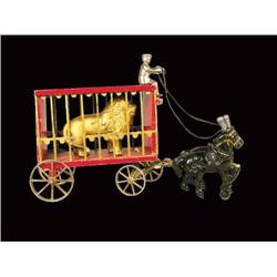Circus Wagon Toy by Arcade