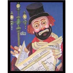 Red Skelton Canvas Transfer - Financier