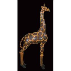 1940s carousel giraffe,  6 foot tall