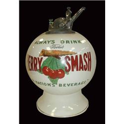 Cherry Smash 5 Cents Syrup Dispenser