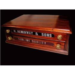Needle Cabinet, M. Heminway and Sons