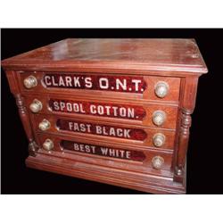 Spool Cabinet, Clark''s ONT Four Drawer