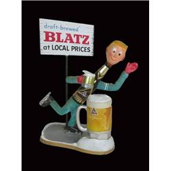 Blatz Beer figure Skater