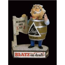 Blatz Beer figure Man in Barrel