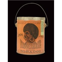 Black Americana Smoking tobacco tin