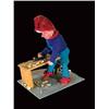 Image 1 : Animated Santas Helper with wood plane