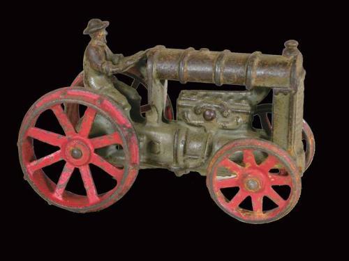 cast iron toy tractors