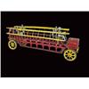 Image 1 : Cast Iron toy hook and ladder truck