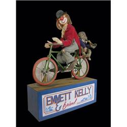 Antimated Emmett Kelly & Friend